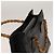Bolsa de mão em couro Gucci Bamboo preta e dourada 002 1095 0260 Auth ep10062 Preto Dourado - vista 6