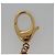 Llave CHANEL metal dorado CC Auth 136338 - vista 6