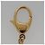 Llave CHANEL metal dorado CC Auth 136338 - vista 7