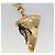 Llave CHANEL metal dorado CC Auth 136338 - vista 8