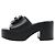 Timeless Mule in pelle Camelia di Chanel in nero, taglia 38,5 EU