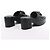 Timeless Mule in pelle Camelia di Chanel in nero, taglia 38,5 EU - vista 8