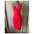 Vestido Thierry Mugler Rojo de Algodón con Corsé Roja - vista 3