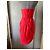 Vestido Thierry Mugler Rojo de Algodón con Corsé Roja - vista 6