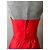 Vestido Thierry Mugler Rojo de Algodón con Corsé Roja - vista 7