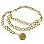 Cinturón de Cadena para Mujer Chanel Cambon GP Oro Dorado - vista 2