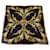 Louis Vuitton Black Multi Floral Monogram Fringed Large Wool Silk Cashmere Scarf  ref.2429407