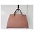 Borsa a mano Lancel in pelle rosa beige pesca - vista 10