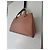 Borsa a mano Lancel in pelle rosa beige pesca - vista 11