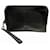 Loewe Anagram Black Leather Clutch Bag for Men  ref.2429480