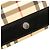 Borsa a tracolla in tela con motivo check marrone Burberry Beige - vista 7