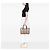 Borsa Boston Burberry in tela beige Haymarket Check - vista 11