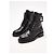 Stivali LV Twist Wonderland Ranger in pelle nera Louis Vuitton - vista 3