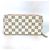 Cartera Zippy Damier Azur Louis Vuitton Rosa Blanco - vista 2