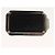 GUCCI Charm metal 3Set Nero Argento Auth 133446 - vista 6