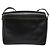 Céline Borsa a Spalla in Pelle Nera e Oro Auth 137436 Nero D'oro - vista 2