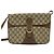 Gucci Borsa a Spalla GG Supreme PVC Beige Oro Auth BA4262 D'oro - vista 13