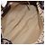 Borsa a mano Gancini in tela beige e argento di Salvatore Ferragamo Auth bs28514 - vista 11