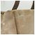 CHANEL Nuova Borsa Tote da Viaggio Nylon Beige Oro CC Auth ti3357 D'oro - vista 3