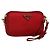 Borsa a Spalla PRADA Nylon Rossa Oro Auth 136649 Rosso D'oro
