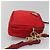 Borsa a Spalla PRADA Nylon Rossa Oro Auth 136649 Rosso D'oro - vista 4