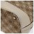 Borsa a Spalla Gancini Salvatore Ferragamo in Tela Beige Oro Auth 133373 - vista 15