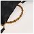 Borsa a mano in pelle Gucci Bamboo 2way Nera Oro 001 1638 Auth sw1242 Nero D'oro - vista 9
