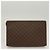 Céline CELINE Macadam Canvas Pouch Clutch Bag 2 Set Brown Auth yk18950 Castaño - vista 12