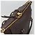 LOUIS VUITTON Borsa Monogram Empreinte Lumineuse PM Marrone Coda M94170 Auth PP870 - vista 6
