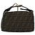FENDI Zucca Canvas Kosmetiktasche Schwarz Braun Auth 136971 - Ansicht 13