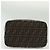 FENDI Zucca Canvas Kosmetiktasche Schwarz Braun Auth 136971 - Ansicht 5