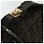 FENDI Zucca Canvas Kosmetiktasche Schwarz Braun Auth 136971 - Ansicht 6