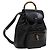 Bamboo Sac à dos en bambou GUCCI Émail Noir Argent 003 2034 0030 Auth 135553 Argenté