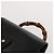 Bamboo Sac à dos en bambou GUCCI Émail Noir Argent 003 2034 0030 Auth 135553 Argenté - vue 14