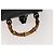 Bamboo Sac à dos en bambou GUCCI Émail Noir Argent 003 2034 0030 Auth 135553 Argenté - vue 7