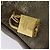 LOEWE Anagram Schultertasche aus Leder Gold Auth bs28517 Golden - Ansicht 10
