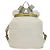 PRADA Rucksack aus Nylon Weiß Silber Auth 134573 - Ansicht 2