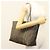 FENDI Zucca Canvas Tote Bag Braun Schwarz Auth 136151 - Ansicht 22