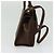 Borsa a mano in pelle Gancini 2 in 1 Salvatore Ferragamo marrone oro Auth BA4475 - vista 3