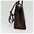 Borsa a mano in pelle Gancini 2 in 1 Salvatore Ferragamo marrone oro Auth BA4475 - vista 4