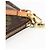 LOUIS VUITTON Pochette Accessoires Graffiti Pouch Khaki M92191 LV Auth ep10096V Caqui Monograma - vista 9