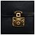 Borsa a mano GUCCI in pelle blu navy e oro 000 1274 0192 Auth ep10091 D'oro - vista 9
