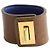 Emilio Pucci Braun Lederarmband
