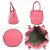 Borsa in pelle Intrecciato di Bottega Veneta Rosa - vista 2