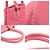 Borsa in pelle Intrecciato di Bottega Veneta Rosa - vista 3