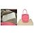 Borsa in pelle Intrecciato di Bottega Veneta Rosa - vista 5