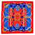 HERMÈS - 90 cm Grand Manège Hermès Multicolored Silk Scarf Multiple colors  ref.2430774