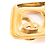 CHANEL - Collana CC Chanel in metallo dorato vintage D'oro - vista 5