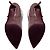 Valentino Bordeaux / Gold Rockstud genarbte Lederstiefel - Ansicht 7