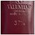 Valentino Bordeaux / Gold Rockstud genarbte Lederstiefel - Ansicht 8